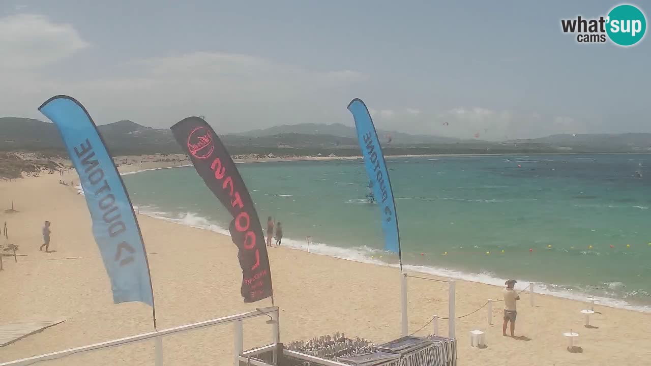 Isuledda en vivo Porto Pollo Isola dei Gabbiani – Kitesurf Side – Palau – Cerdeña – Italia