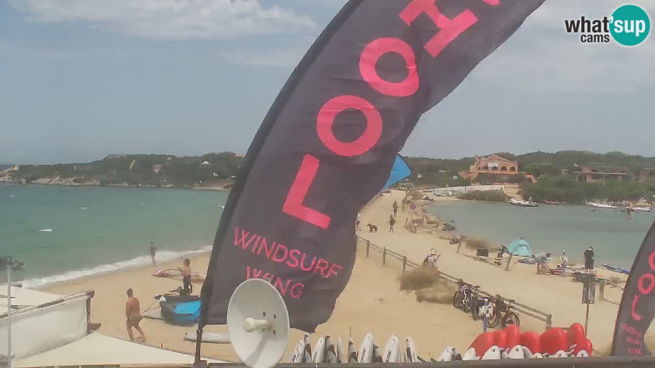 Isuledda v živo Porto Pollo – Isola dei Gabbiani – Kitesurf side – Palau – Sardinija – Italija