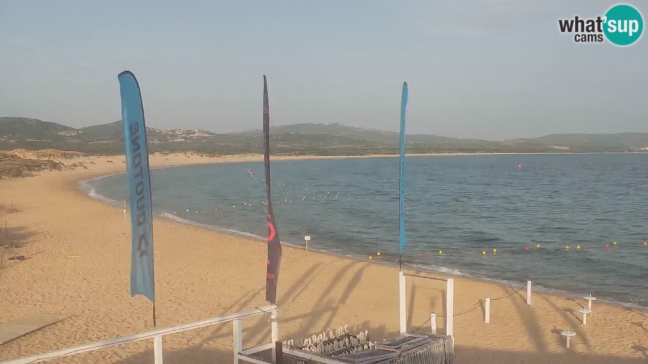 Camera en vivo Isola dei Gabbiani – Wind bar – Porto Pollo – Palau – Cerdeña – Italia