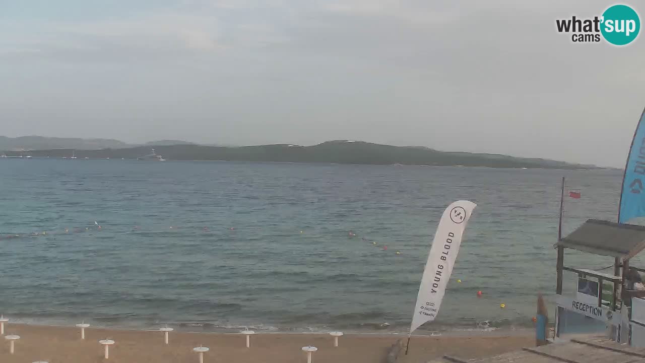 Isuledda webcam Porto Pollo Isola dei Gabbiani – Kitesurf Side – Palau – Sardaigne – Italie