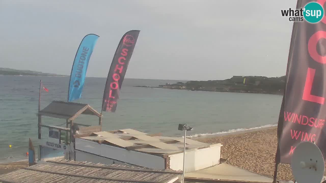 Web Kamera Isola dei Gabbiani – Wind bar – Porto Pollo – Palau – Sardinja – Italija