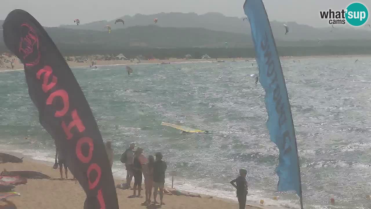 Isuledda v živo Porto Pollo – Isola dei Gabbiani – Kitesurf side – Palau – Sardinija – Italija