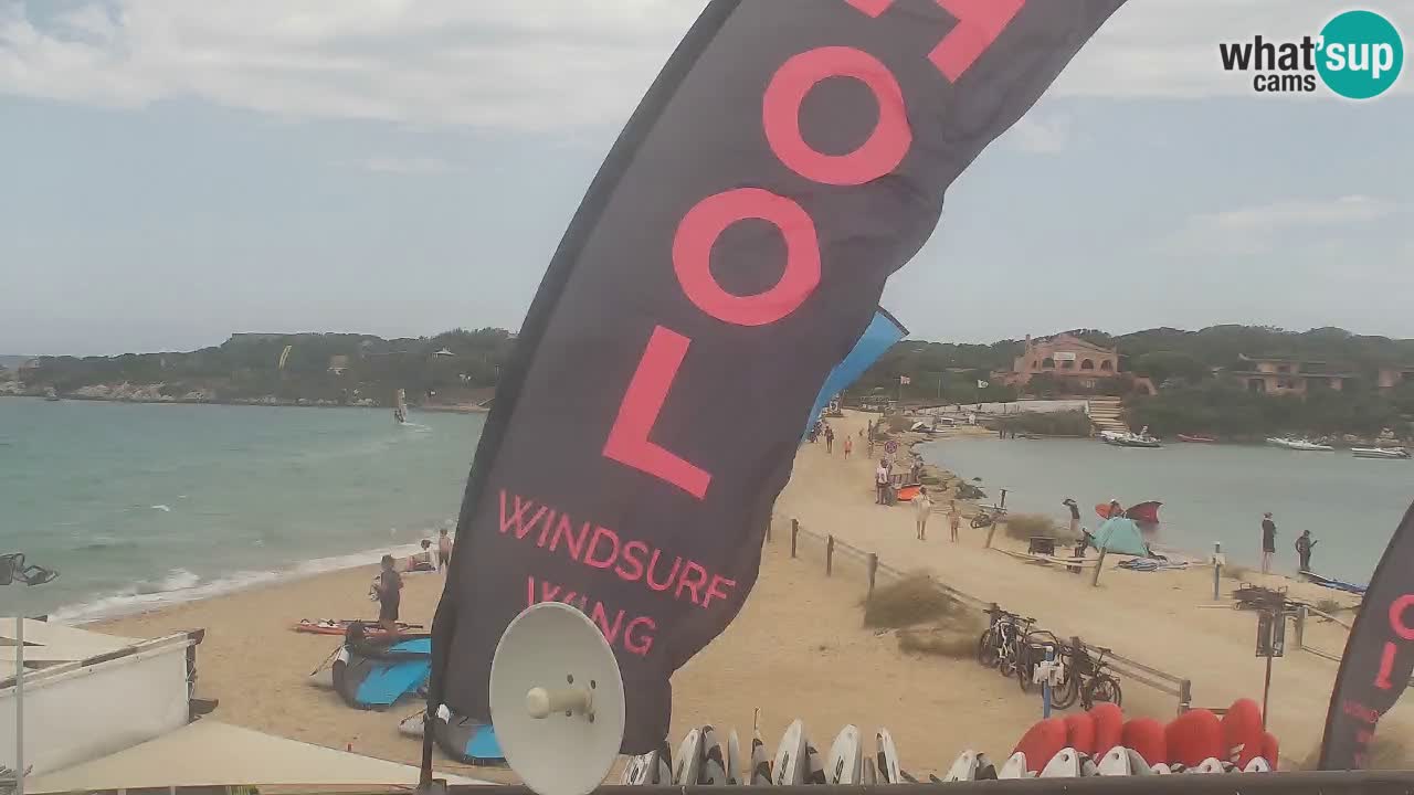 Isuledda webcam Porto Pollo Isola dei Gabbiani – Kitesurf Side – Palau – Sardinien – Italien