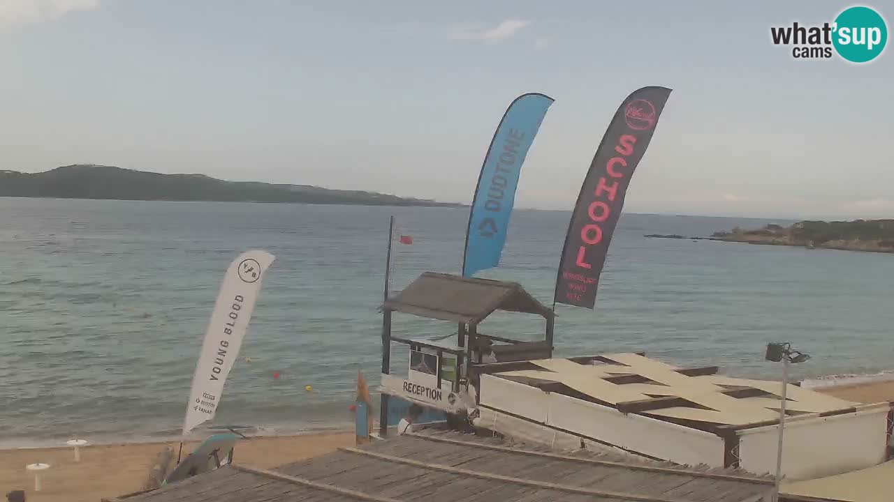 Live cam Isola dei Gabbiani – Wind bar – Porto Pollo – Palau – Sardaigne – Italie