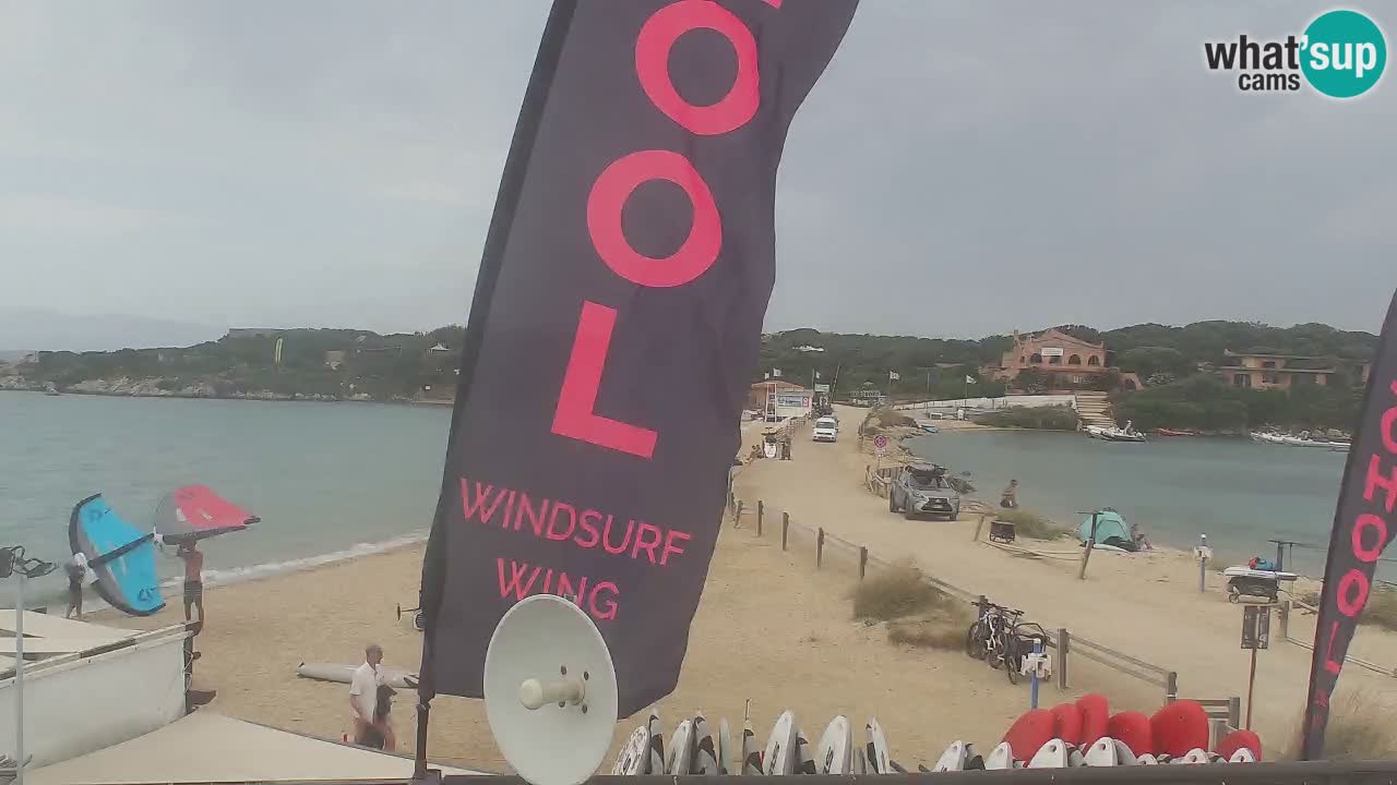 Live cam Isola dei Gabbiani – Wind bar – Porto Pollo – Palau – Sardaigne – Italie