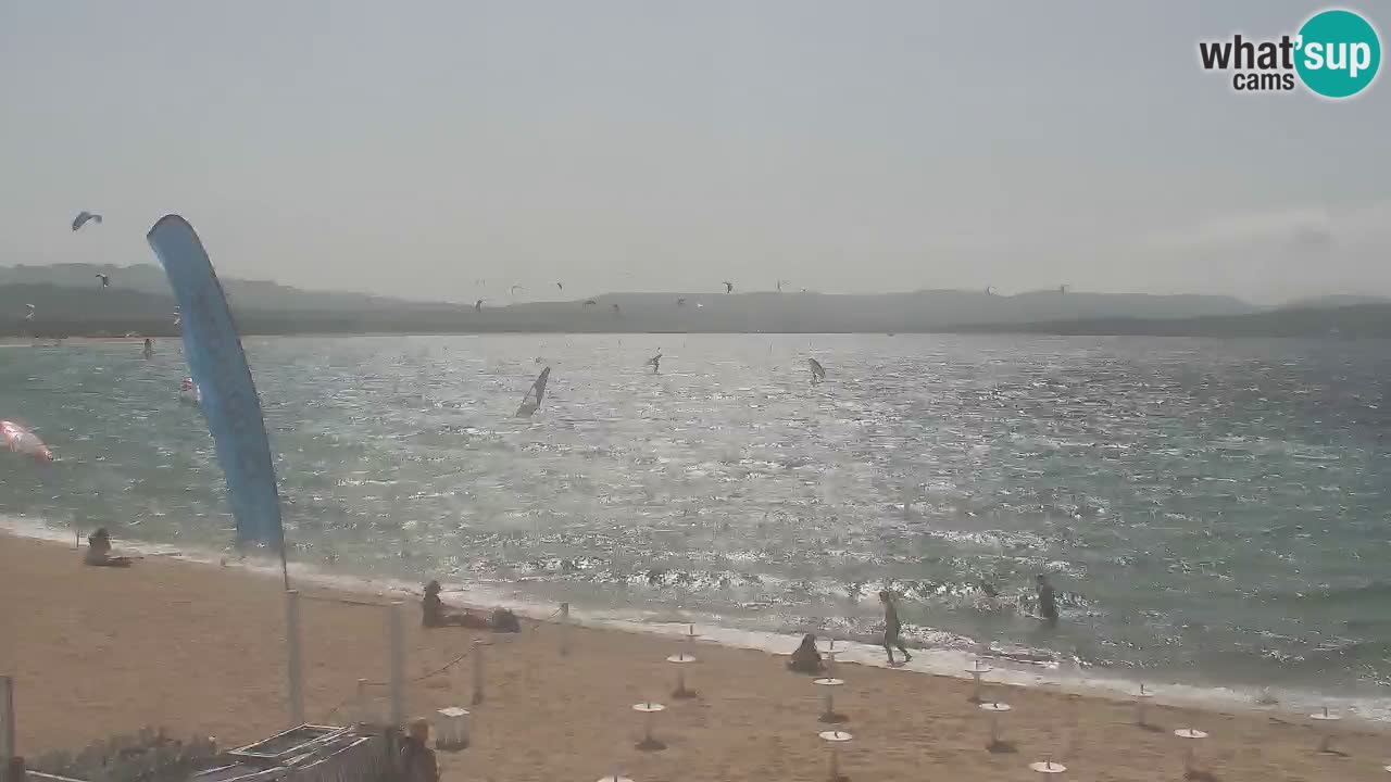 Isuledda webcam Porto Pollo Isola dei Gabbiani – Kitesurf Side – Palau – Sardaigne – Italie