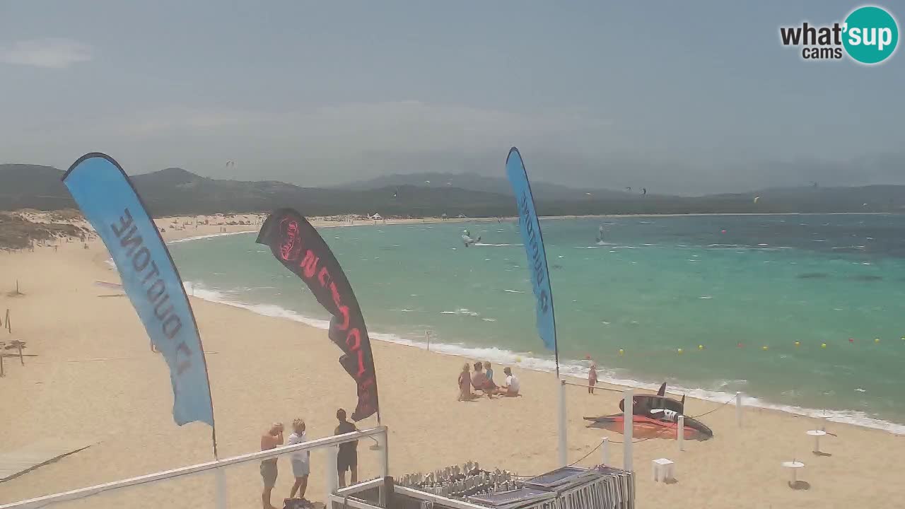 Isuledda webcam Porto Pollo Isola dei Gabbiani – Kitesurf Side – Palau – Sardinien – Italien