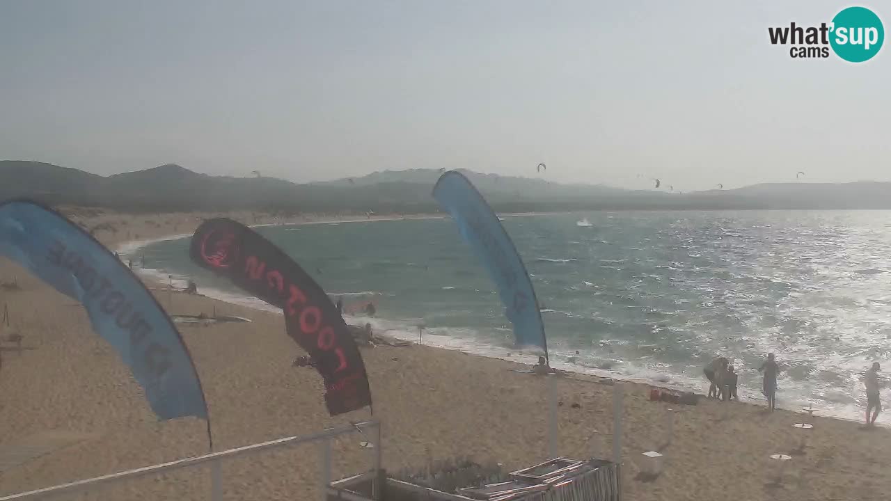 Web Kamera Isola dei Gabbiani – Wind bar – Porto Pollo – Palau – Sardinja – Italija