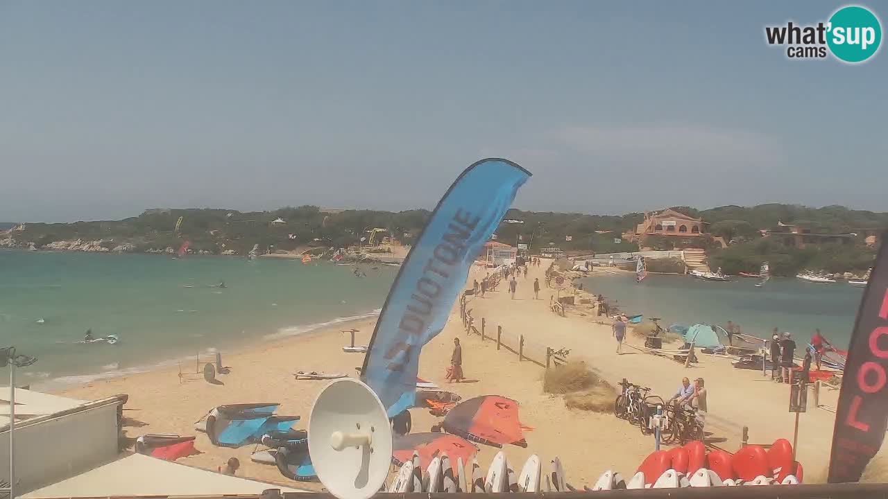 Spletna kamera Isola dei Gabbiani – Wind bar – Porto Pollo – Palau – Sardinija – Italija