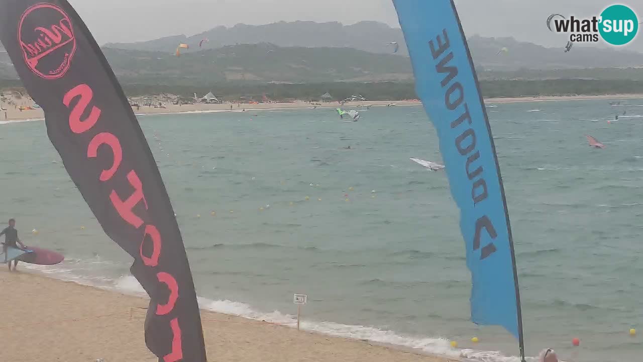 Spletna kamera Isola dei Gabbiani – Wind bar – Porto Pollo – Palau – Sardinija – Italija