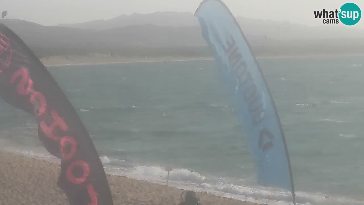 Isuledda v živo Porto Pollo – Isola dei Gabbiani – Kitesurf side – Palau – Sardinija – Italija