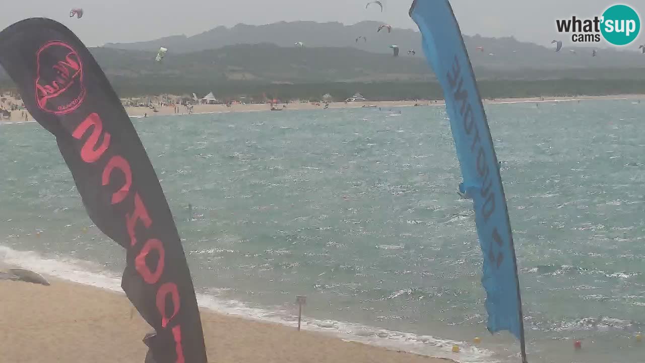 Spletna kamera Isola dei Gabbiani – Wind bar – Porto Pollo – Palau – Sardinija – Italija