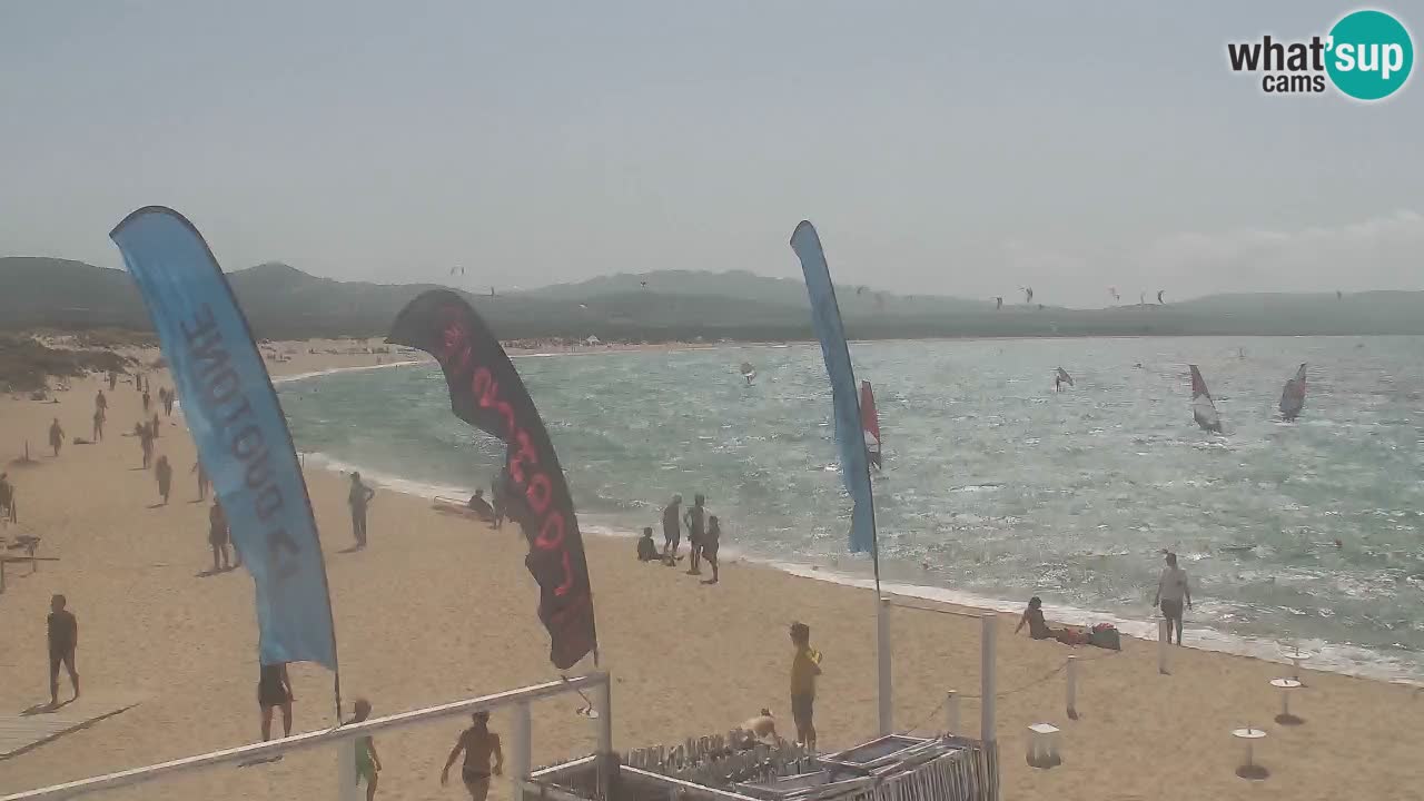 Isuledda webcam Porto Pollo Isola dei Gabbiani – Kitesurf side – Palau – Sardegna