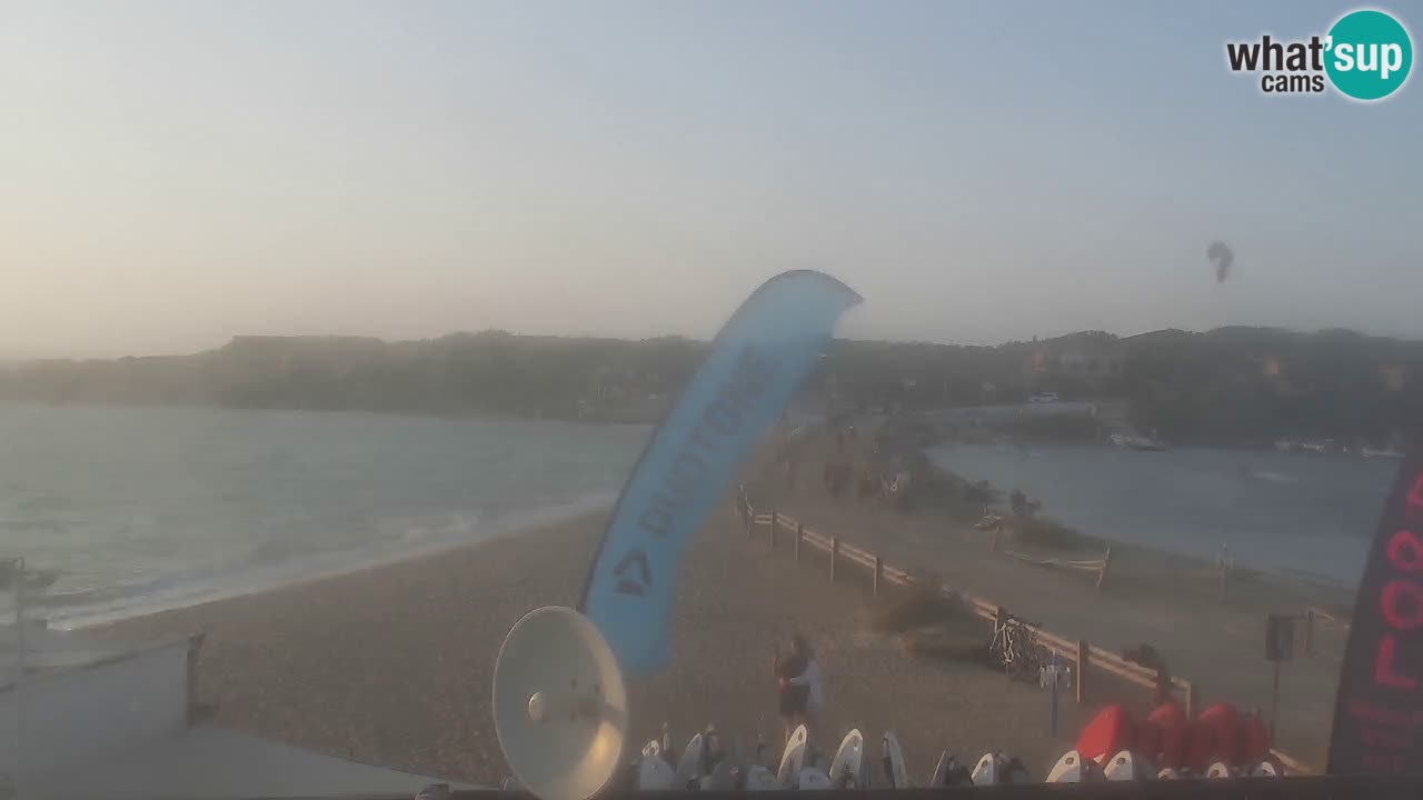 Live cam Isola dei Gabbiani – Wind bar – Porto Pollo – Palau – Sardaigne – Italie