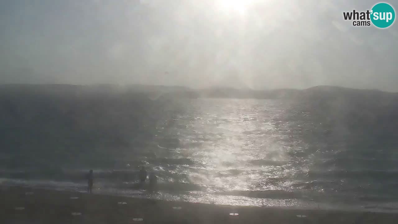Camera en vivo Isola dei Gabbiani – Wind bar – Porto Pollo – Palau – Cerdeña – Italia