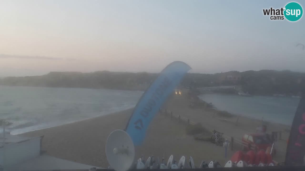 Web Kamera Isola dei Gabbiani – Wind bar – Porto Pollo – Palau – Sardinja – Italija