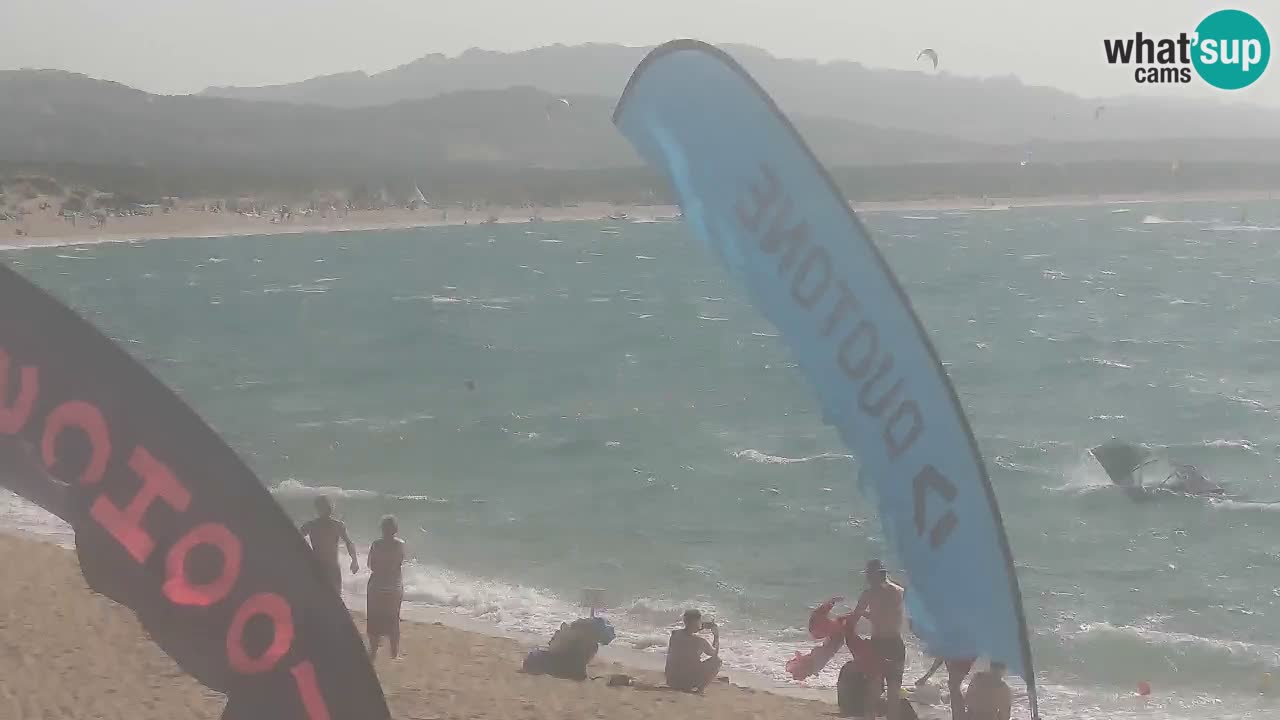 Isuledda v živo Porto Pollo – Isola dei Gabbiani – Kitesurf side – Palau – Sardinija – Italija