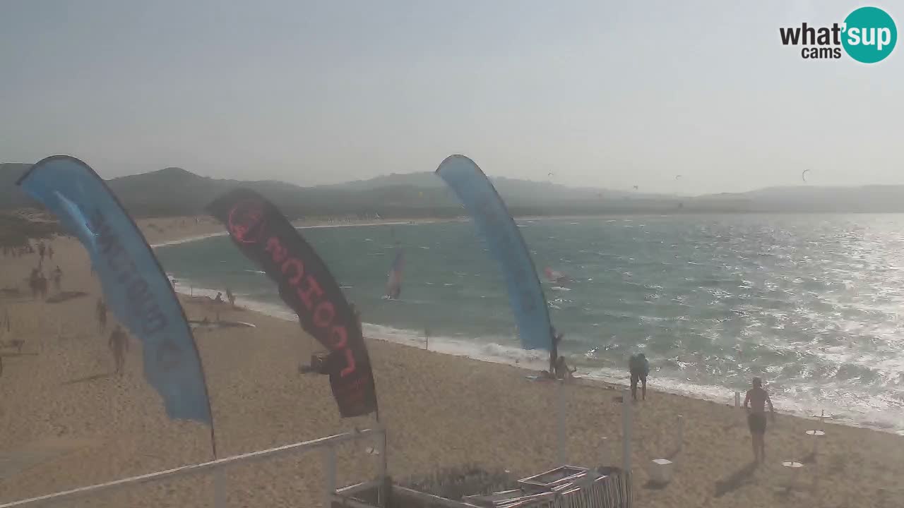 Isuledda webcam Porto Pollo Isola dei Gabbiani – Kitesurf side – Palau – Sardegna