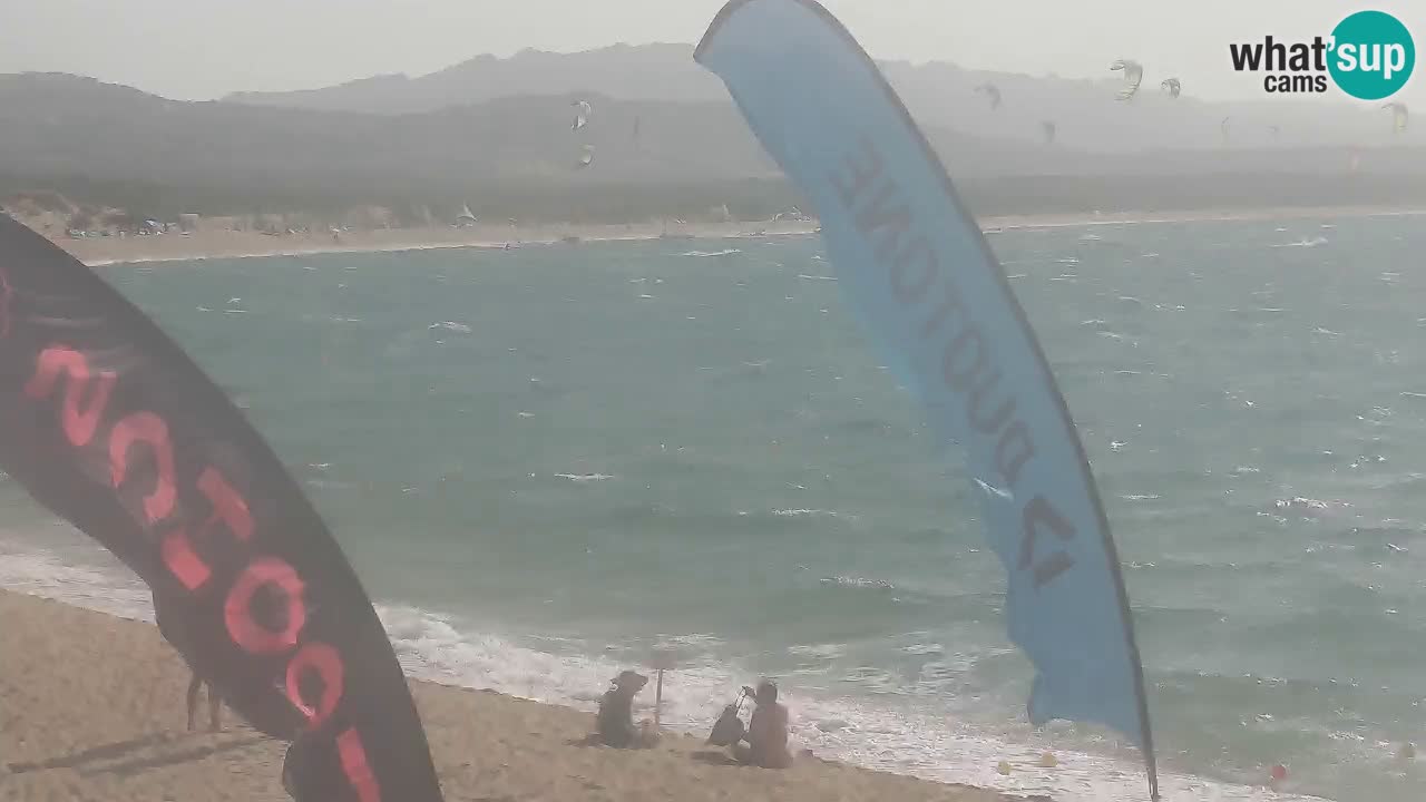 Isuledda en vivo Porto Pollo Isola dei Gabbiani – Kitesurf Side – Palau – Cerdeña – Italia
