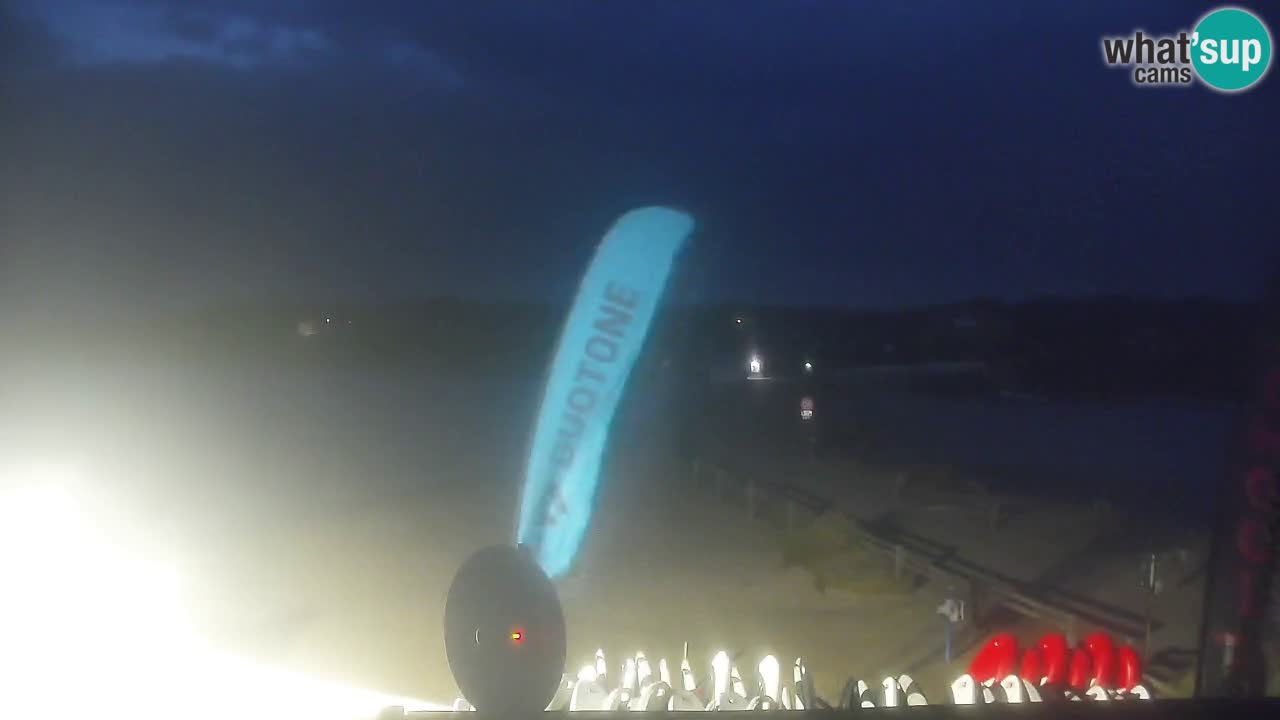 Camera en vivo Isola dei Gabbiani – Wind bar – Porto Pollo – Palau – Cerdeña – Italia
