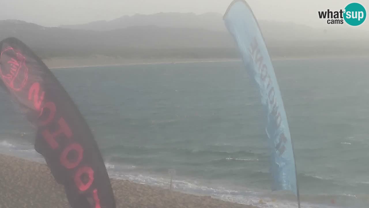 Camera en vivo Isola dei Gabbiani – Wind bar – Porto Pollo – Palau – Cerdeña – Italia