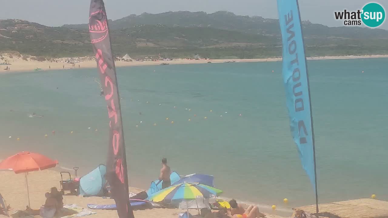 Web Kamera Isola dei Gabbiani – Wind bar – Porto Pollo – Palau – Sardinja – Italija