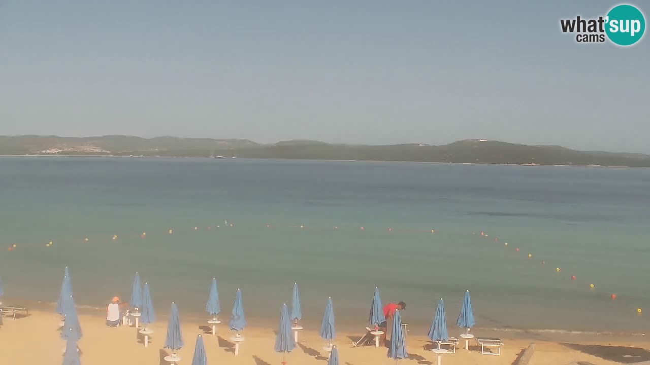 Isuledda v živo Porto Pollo – Isola dei Gabbiani – Kitesurf side – Palau – Sardinija – Italija
