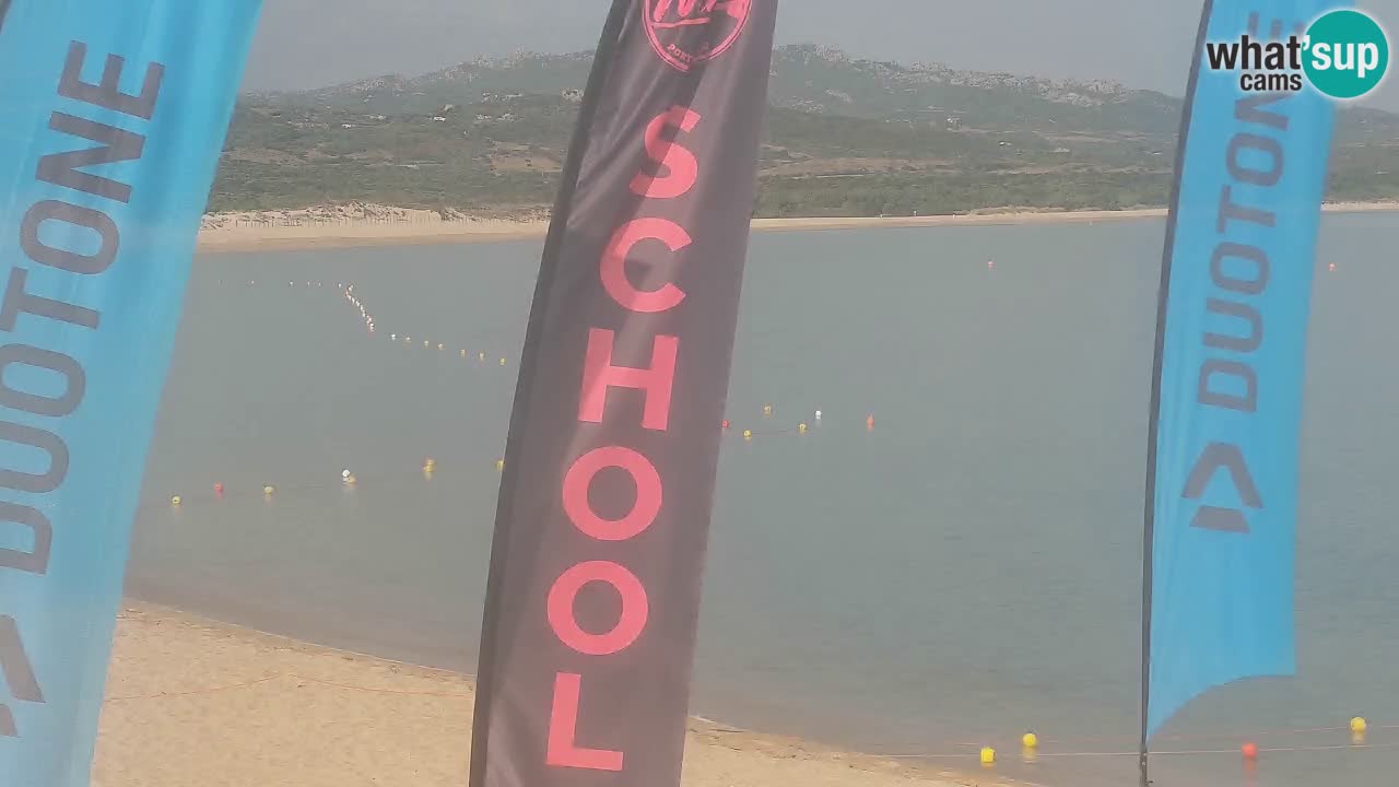 Isuledda webcam Porto Pollo Isola dei Gabbiani – Kitesurf Side – Palau – Sardinien – Italien