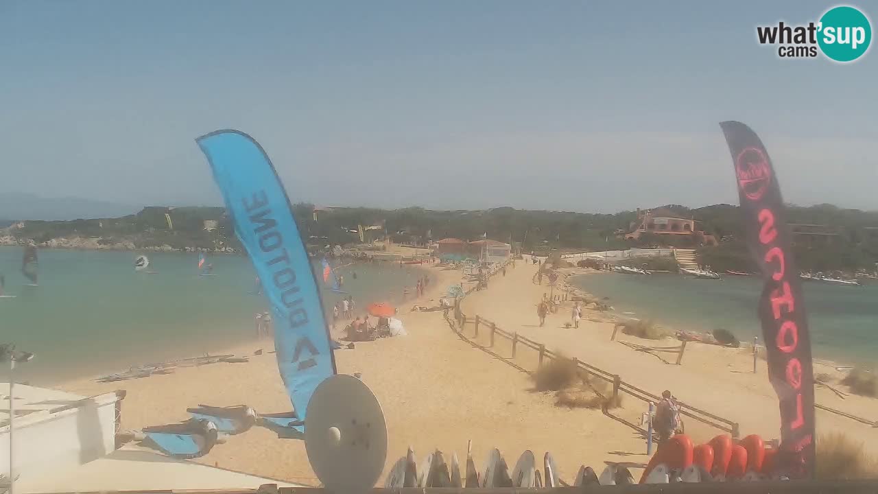 Livecam Isola dei Gabbiani – Wind bar – Porto Pollo – Palau – Sardegna