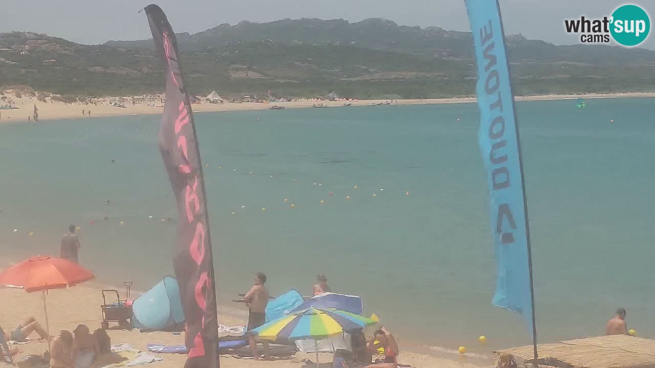 Isuledda webcam Porto Pollo Isola dei Gabbiani – Palau – Sardinia – Italy – Kitesurf Side