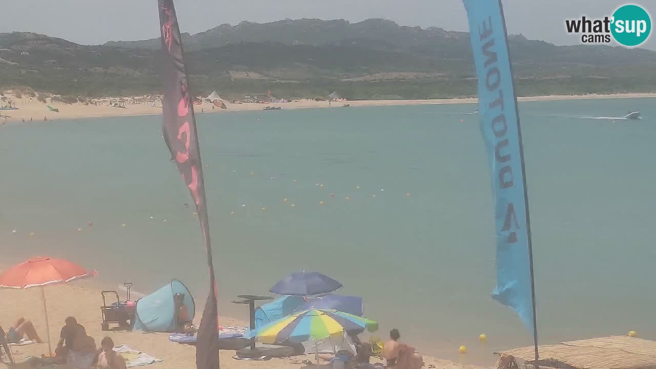 Live cam Isola dei Gabbiani – Wind bar – Porto Pollo – Palau – Sardaigne – Italie
