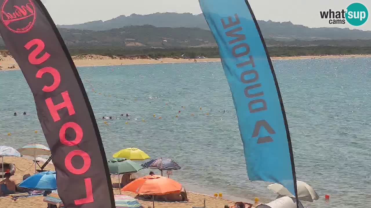 Web Kamera Isola dei Gabbiani – Wind bar – Porto Pollo – Palau – Sardinja – Italija