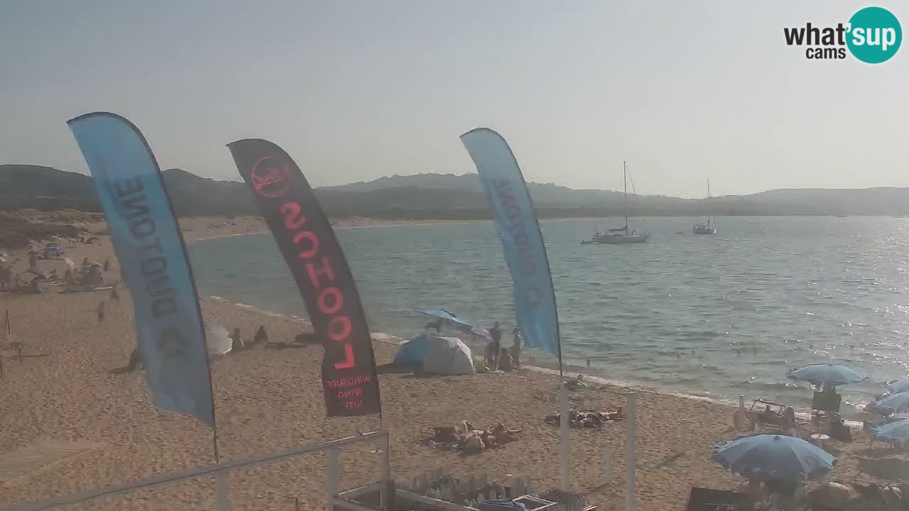 Isuledda webcam Porto Pollo Isola dei Gabbiani – Kitesurf side – Palau – Sardegna
