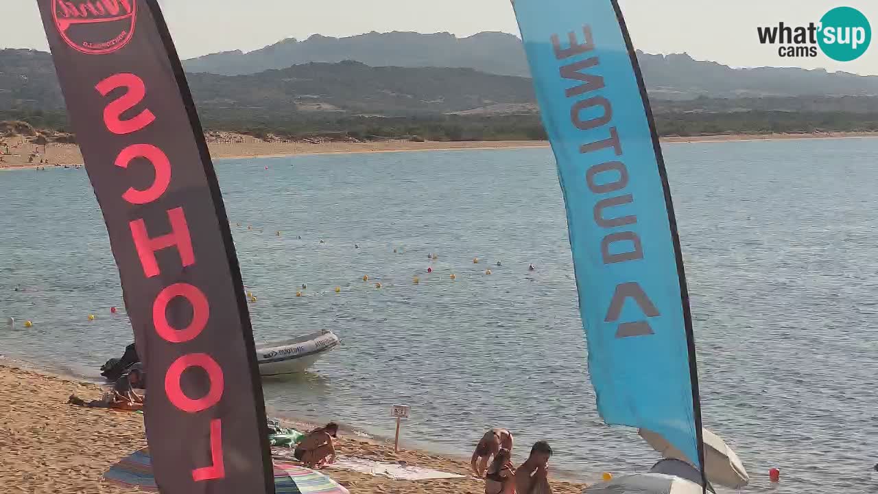 Isuledda webcam Porto Pollo Isola dei Gabbiani – Kitesurf Side – Palau – Sardaigne – Italie