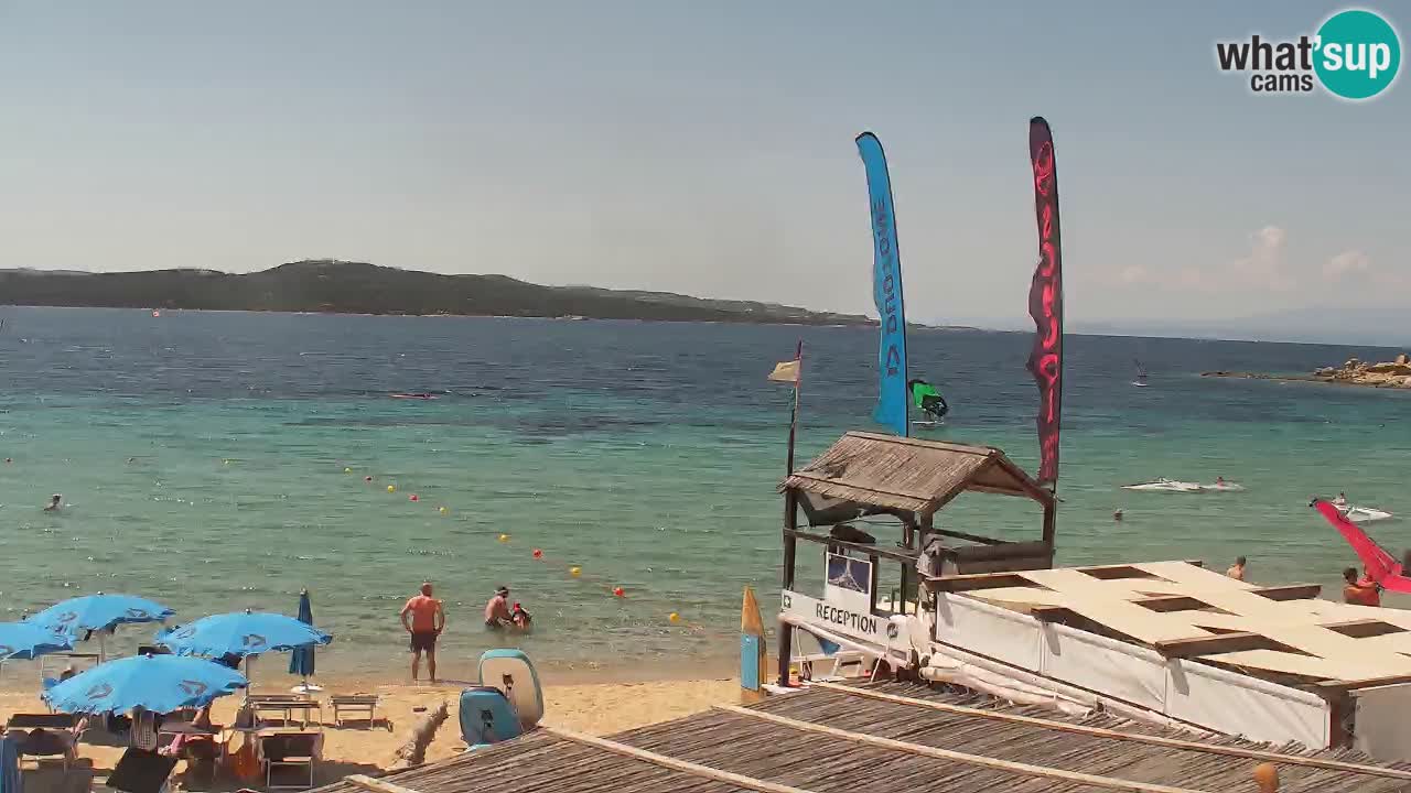 Spletna kamera Isola dei Gabbiani – Wind bar – Porto Pollo – Palau – Sardinija – Italija