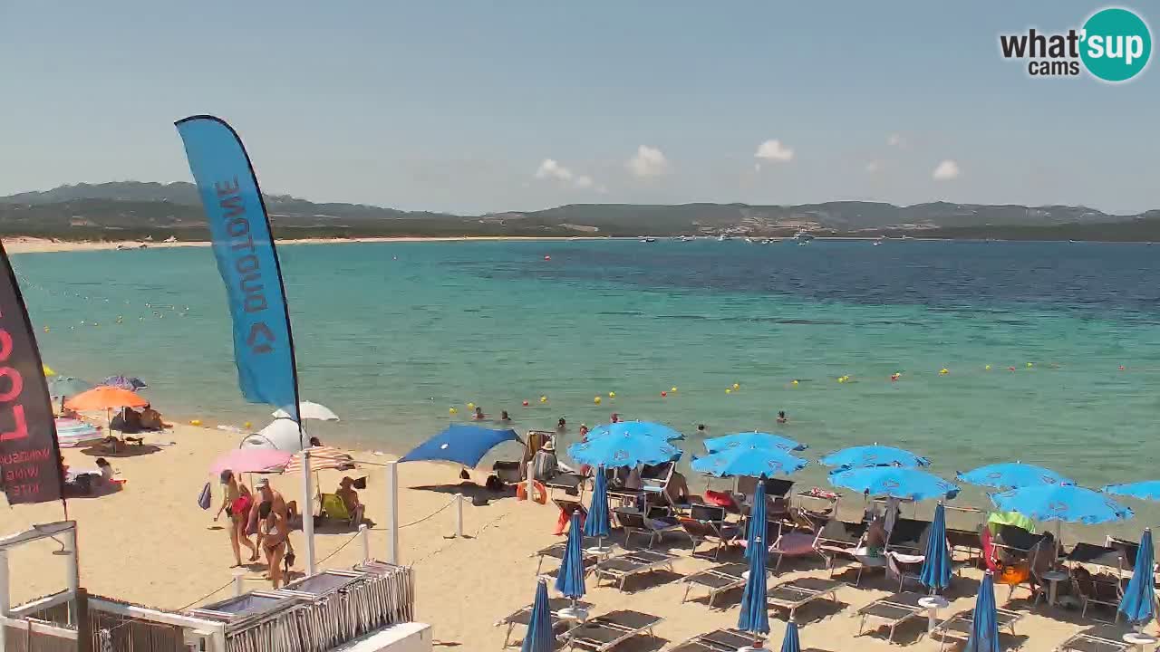 Live kamera Isola dei Gabbiani – Wind bar – Porto Pollo – Palau – Sardinien – Italien