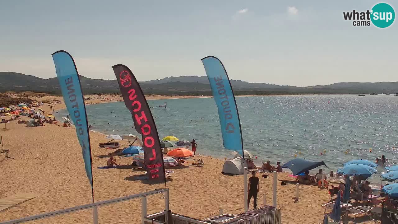 Isuledda webcam Porto Pollo Isola dei Gabbiani – Kitesurf Side – Palau – Sardaigne – Italie