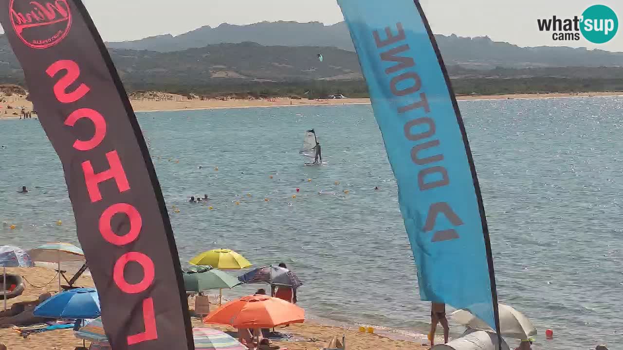 Live kamera Isola dei Gabbiani – Wind bar – Porto Pollo – Palau – Sardinien – Italien