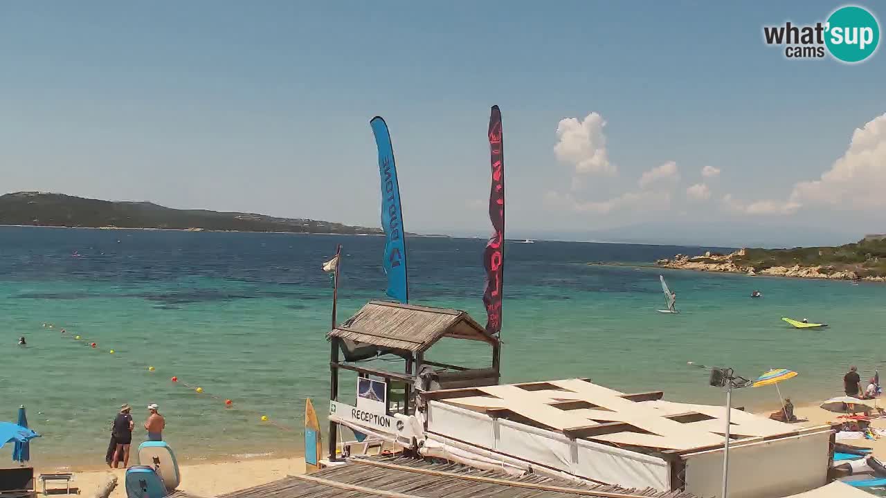 Isuledda webcam Porto Pollo Isola dei Gabbiani – Palau – Sardinia – Italy – Kitesurf Side