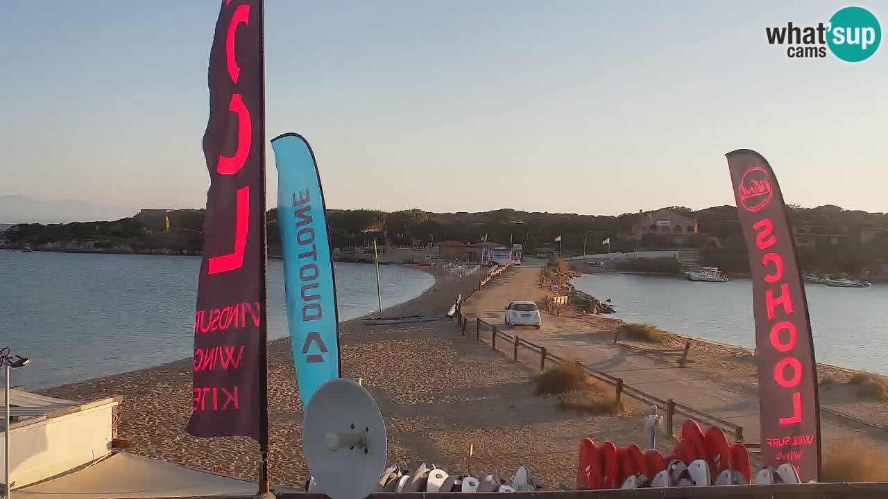 Livecam Isola dei Gabbiani – Wind bar – Porto Pollo – Palau – Sardegna