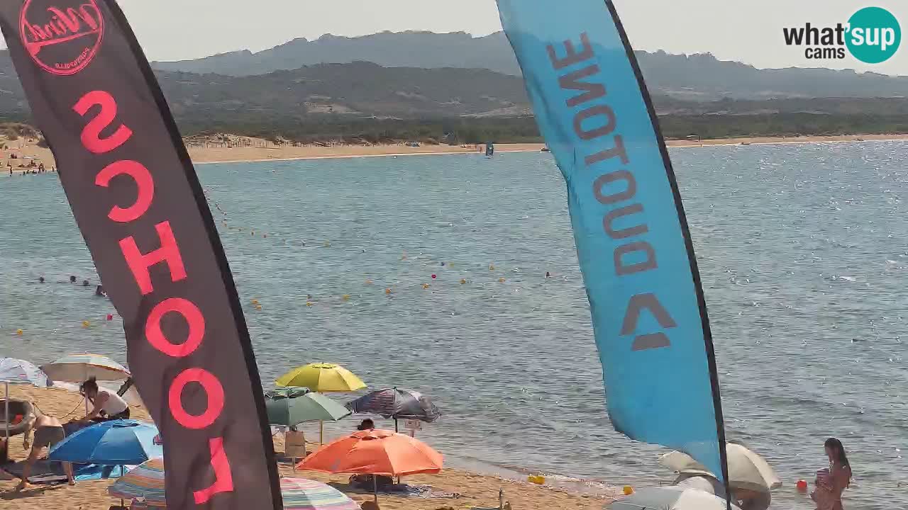 Isuledda webcam Porto Pollo Isola dei Gabbiani – Kitesurf Side – Palau – Sardaigne – Italie