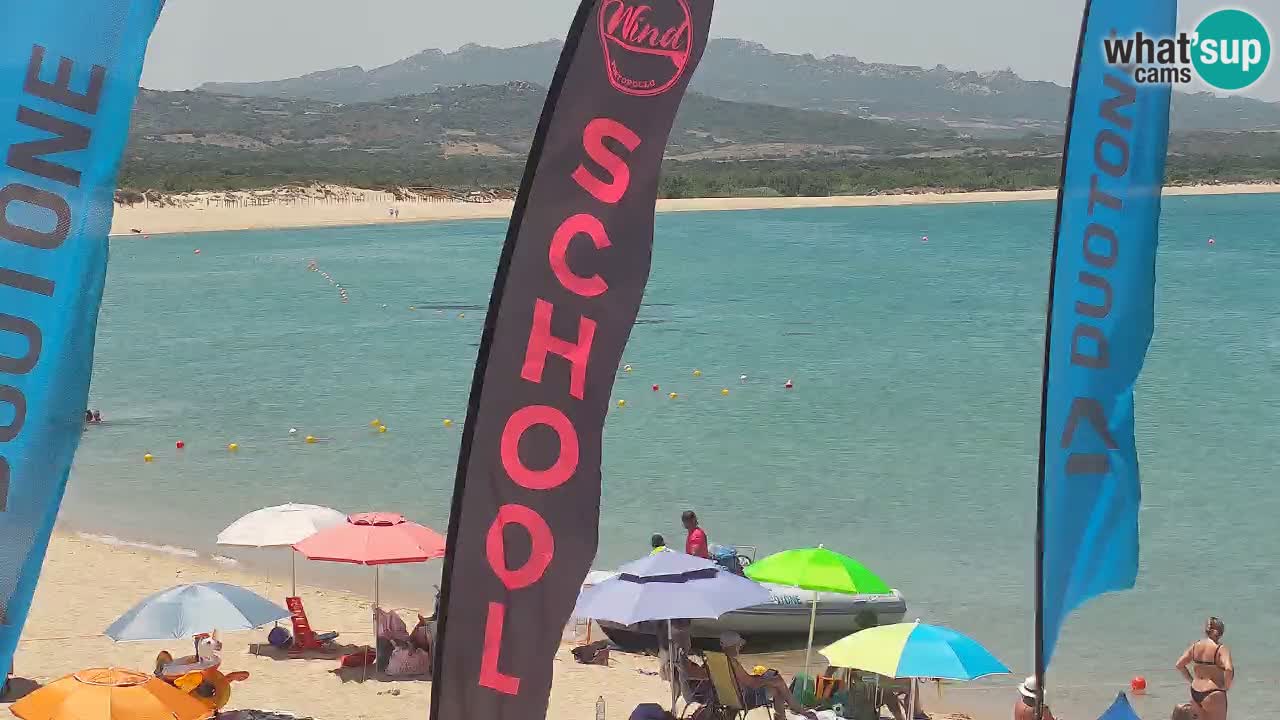 Isuledda webcam Porto Pollo Isola dei Gabbiani – Kitesurf side – Palau – Sardegna