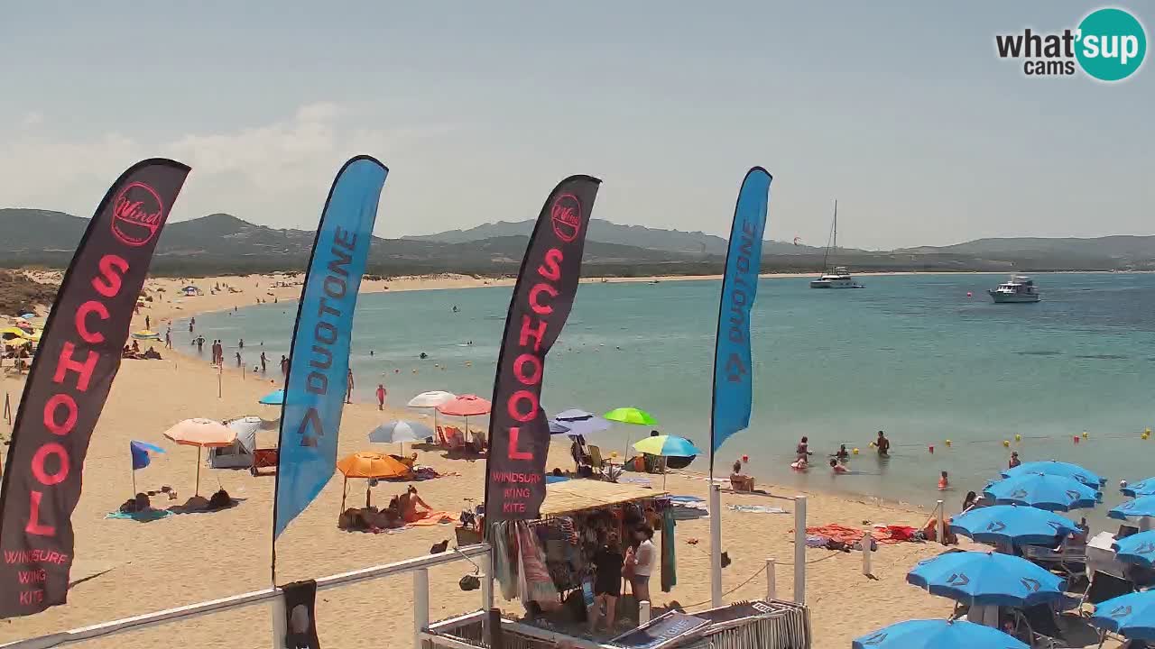 Isuledda webcam Porto Pollo Isola dei Gabbiani – Palau – Sardinia – Italy – Kitesurf Side