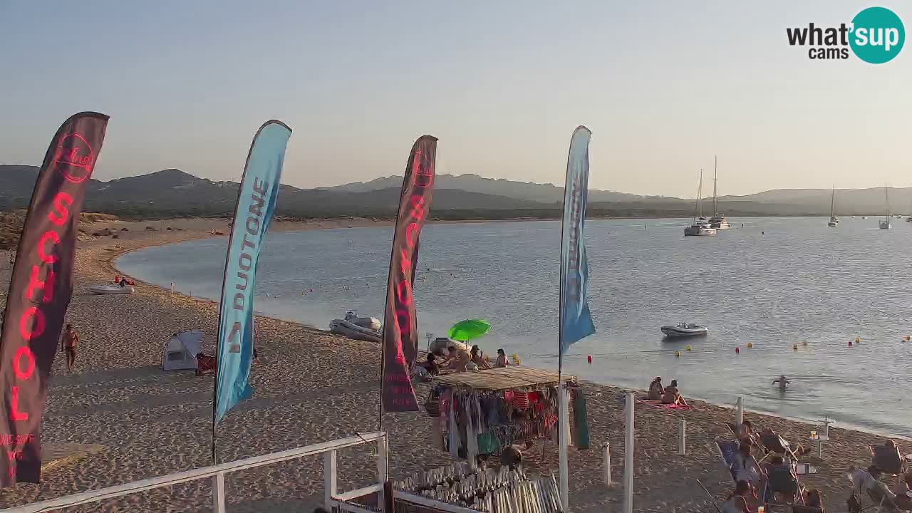 Livecam Isola dei Gabbiani – Wind bar – Porto Pollo – Palau – Sardegna
