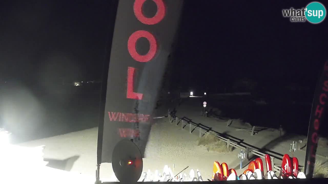 Camera en vivo Isola dei Gabbiani – Wind bar – Porto Pollo – Palau – Cerdeña – Italia