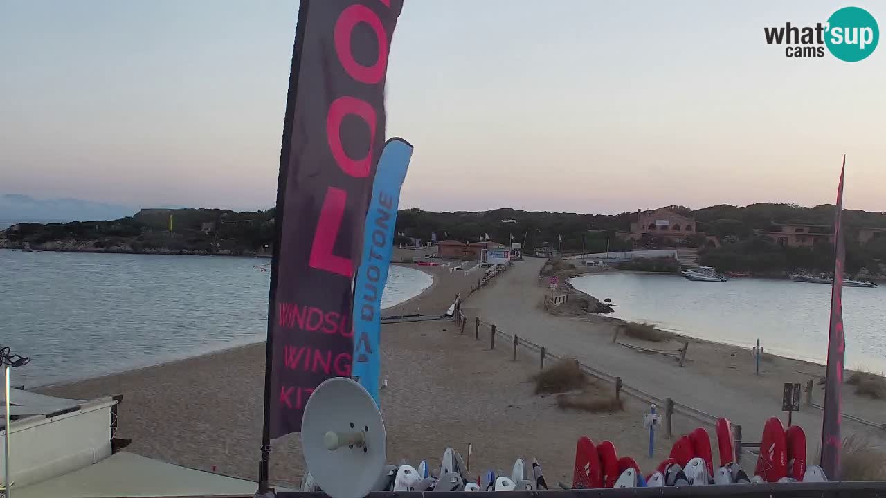 Isuledda webcam Porto Pollo Isola dei Gabbiani – Palau – Sardinia – Italy – Kitesurf Side