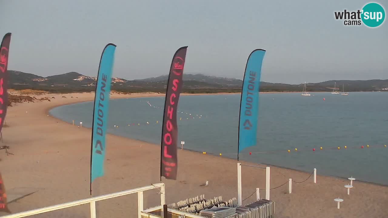 Web Kamera Isola dei Gabbiani – Wind bar – Porto Pollo – Palau – Sardinja – Italija
