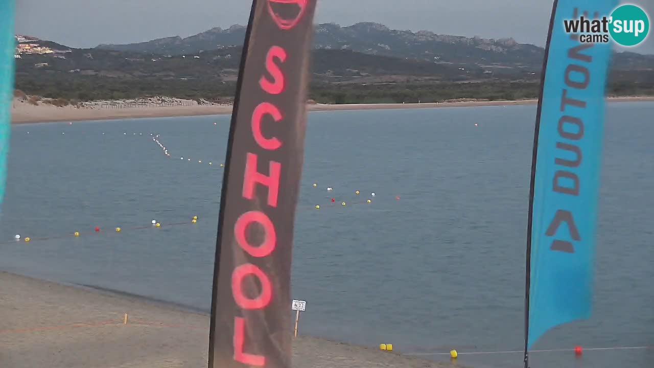 Isuledda webcam Porto Pollo Isola dei Gabbiani – Kitesurf Side – Palau – Sardinien – Italien