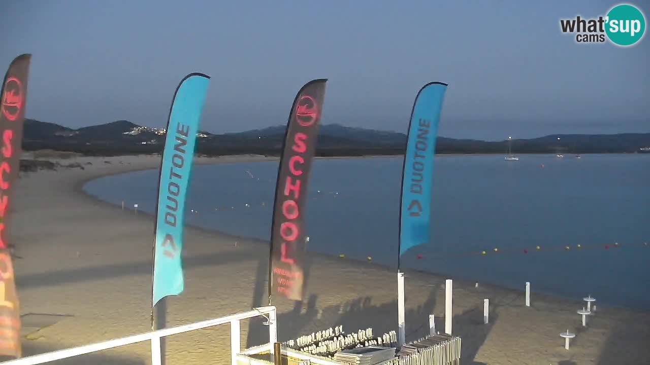 Camera en vivo Isola dei Gabbiani – Wind bar – Porto Pollo – Palau – Cerdeña – Italia