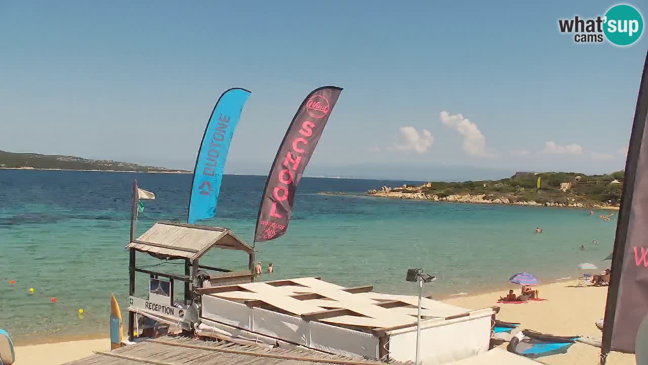 Isuledda v živo Porto Pollo – Isola dei Gabbiani – Kitesurf side – Palau – Sardinija – Italija